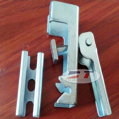 高强度易拆卸挡煤皮夹持器 新型快拆夹持器角铝